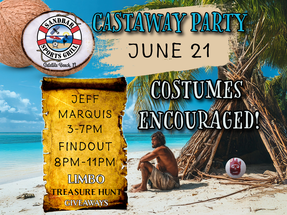 CASTAWAY PARTY JUNE 21