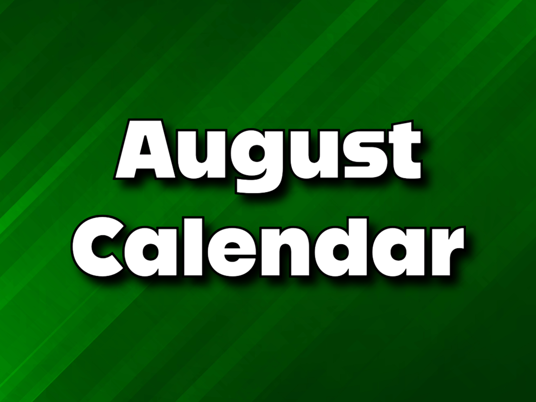 August Calendar