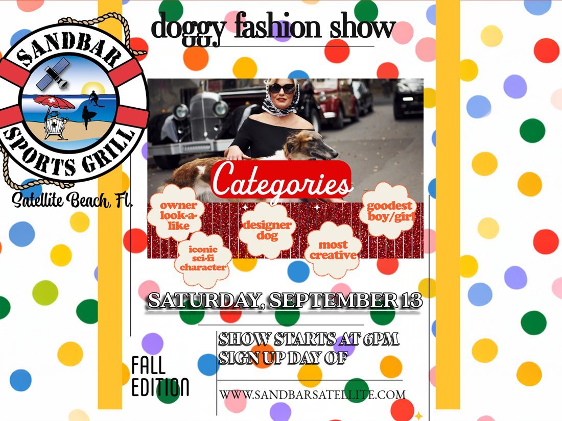doggy fashion show